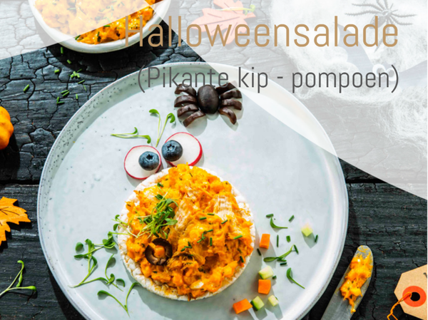 Halloween salade (kip)