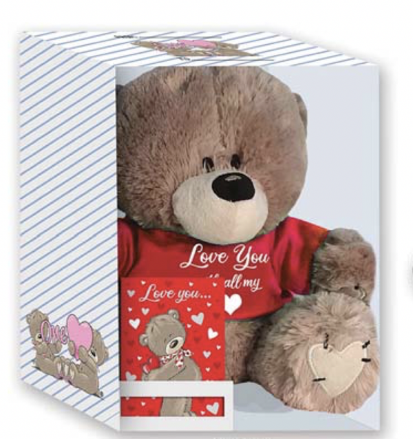 One heart beertje-geschenkdoos