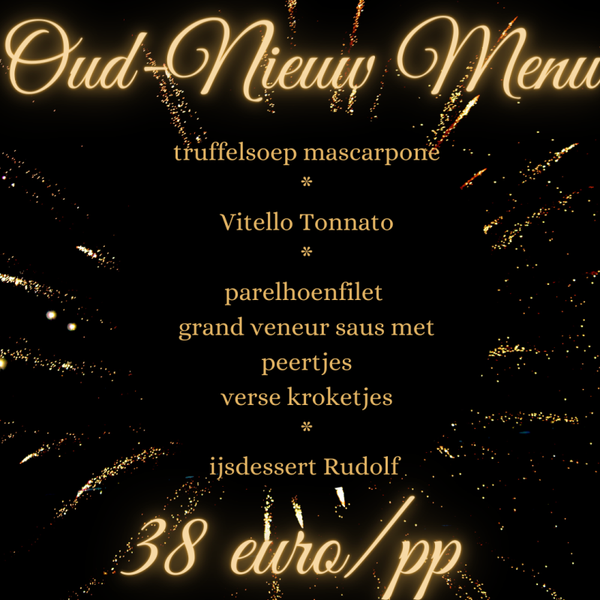 afhaal Oud-en Nieuwjaarsmenu (tussen 10-12u)
