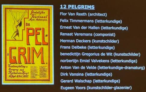 Affiche Tentoonstelling De Pelgrim 1927