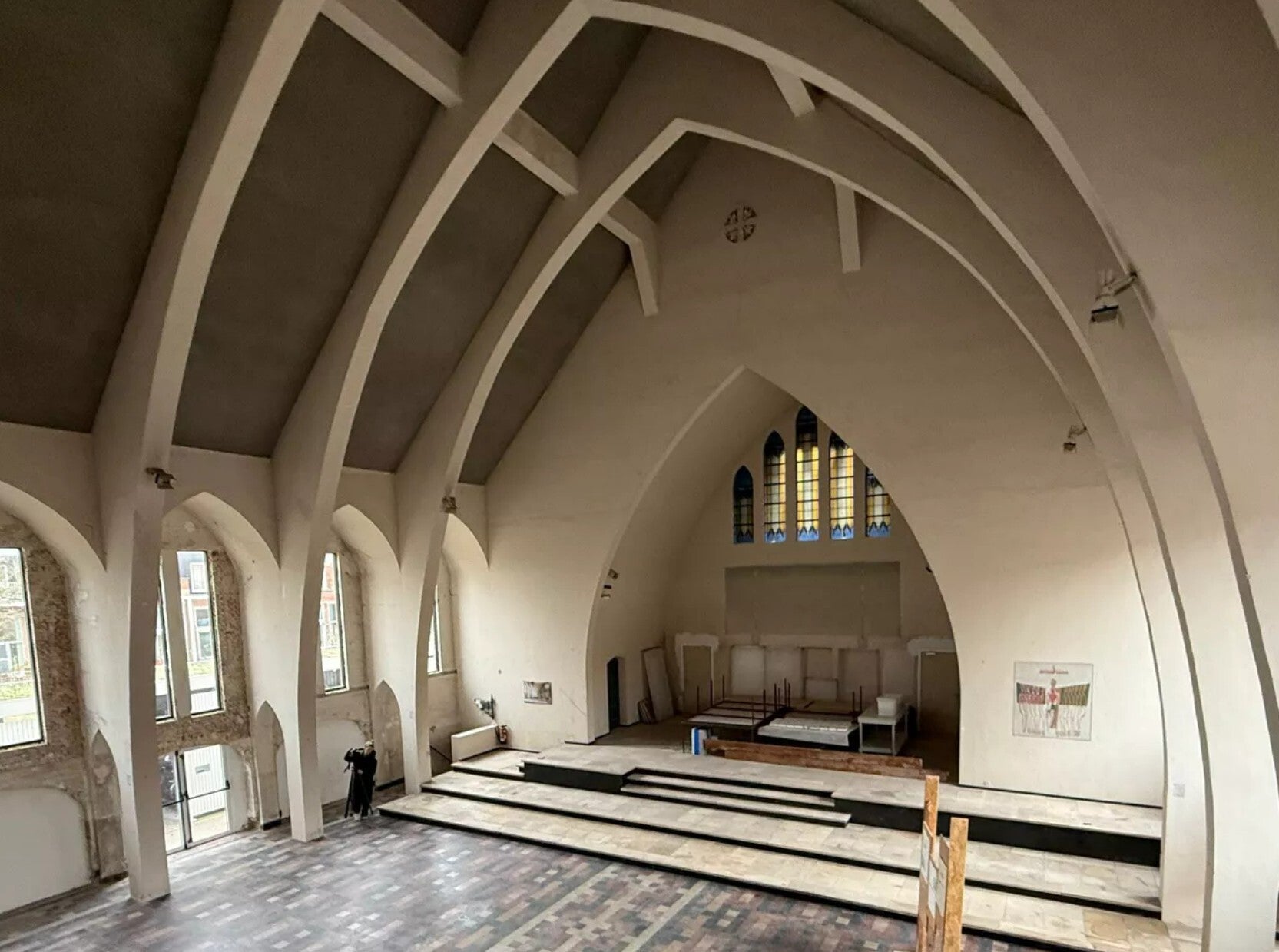 Glasramen Sint-Gummaruskerk.