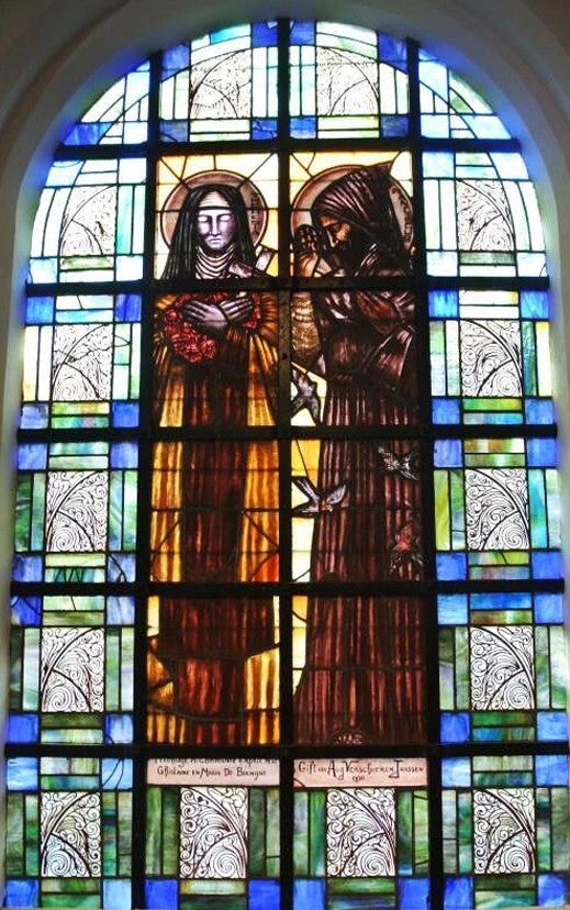Heilige Theresia en Heilige Franciscus.