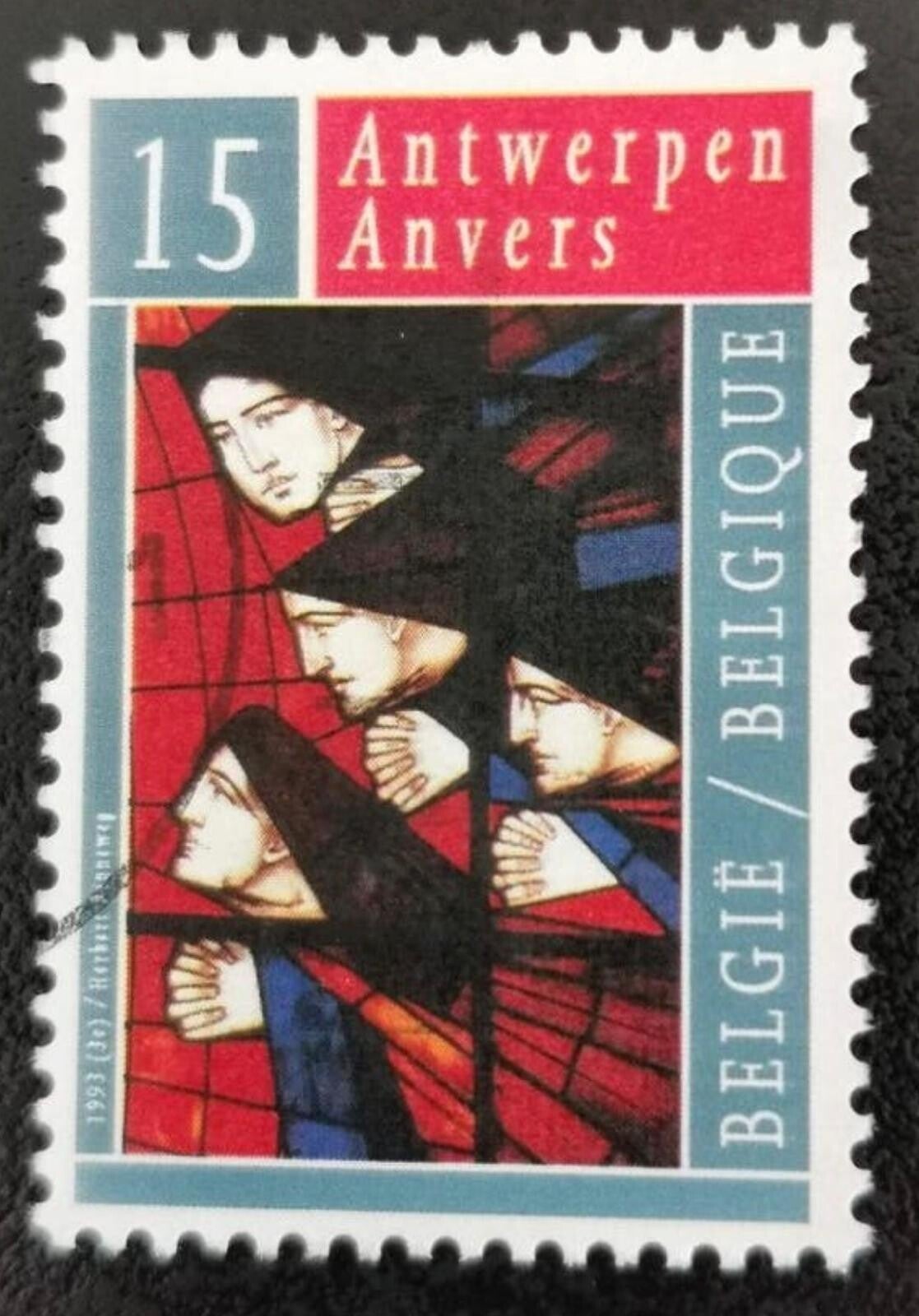 Postzegel.