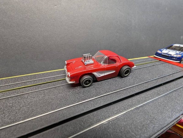 Lifelike Red Vette Used