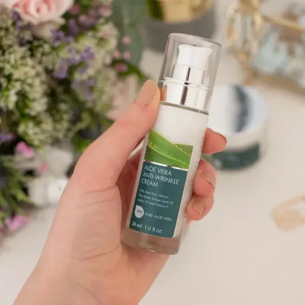 Anti-rimpel Aloë Vera Vernieuwingscrème - 75% Aloë Vera