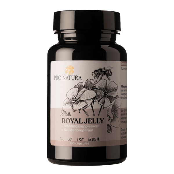 Royal Jelly Voedingssupplement, Kruidenpreparaat 60 capsules