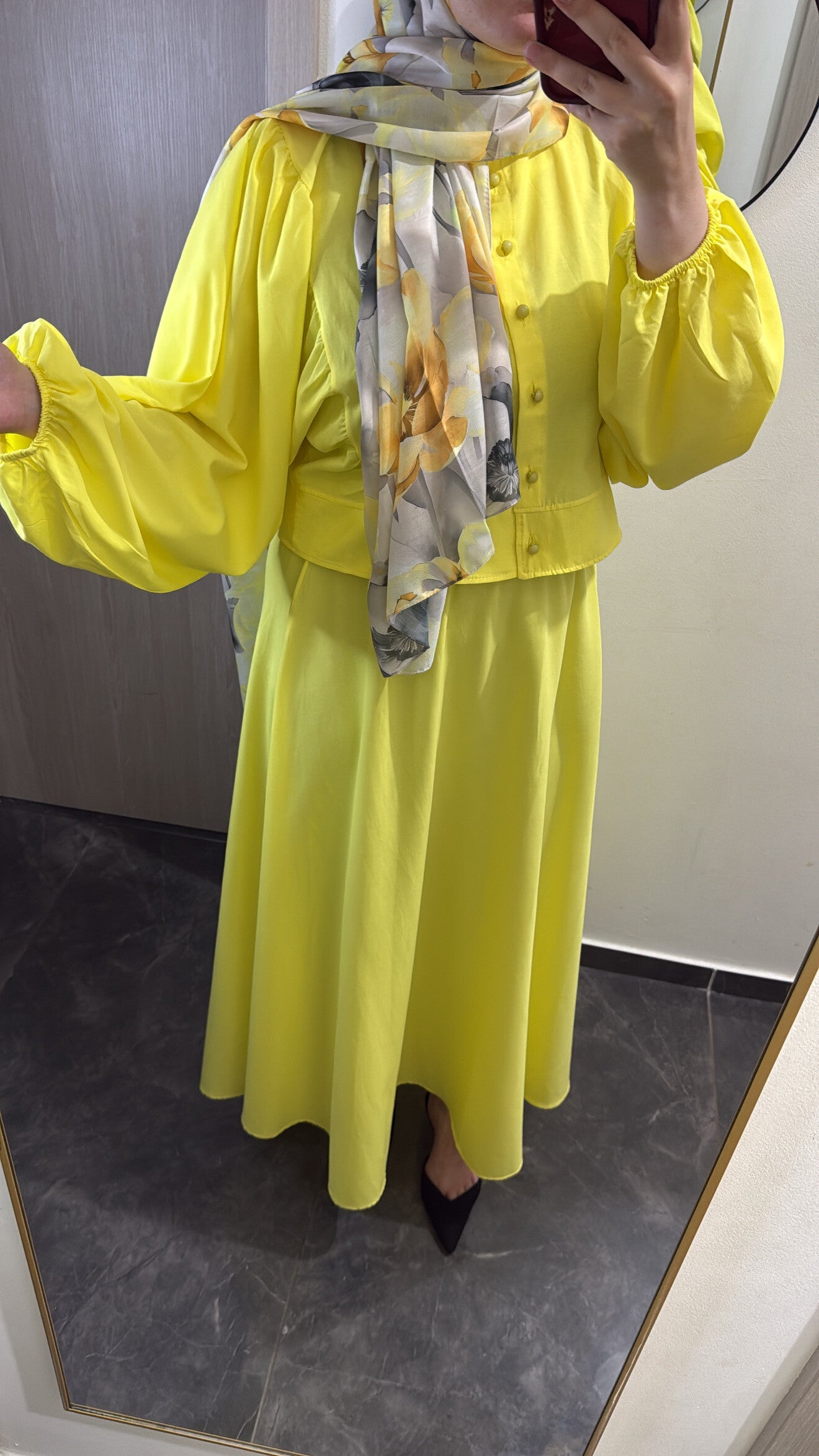 Ensemble jupe et chemise