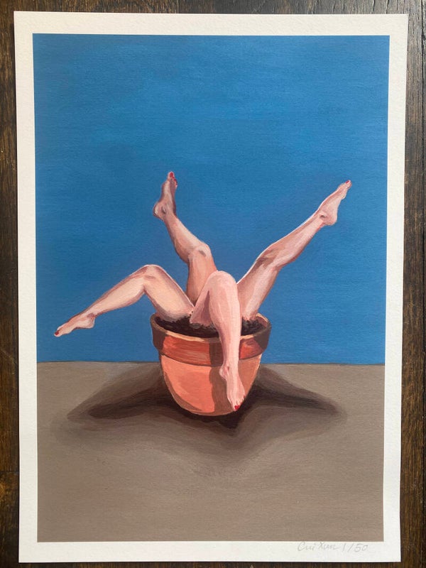 A4 Print, <Plant>, Inkjet print on Fine art paper