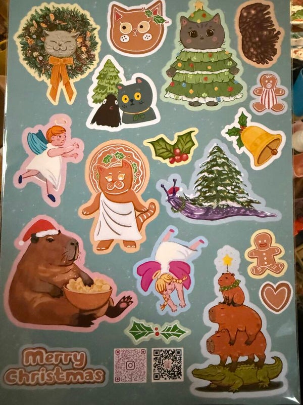 Christmas Paper Sticker