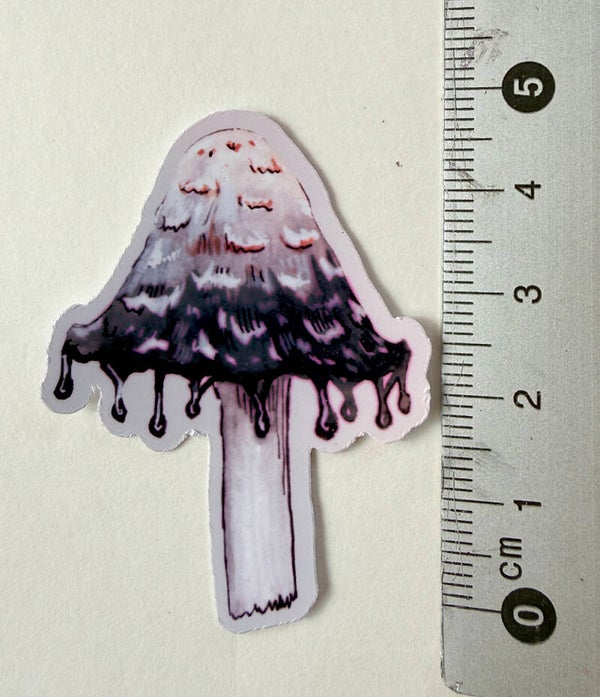 small sticker <Mushroom>