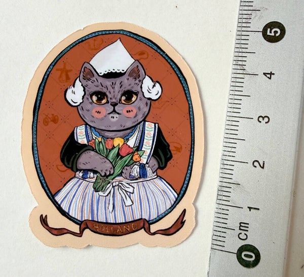 Small sticker <Holland>