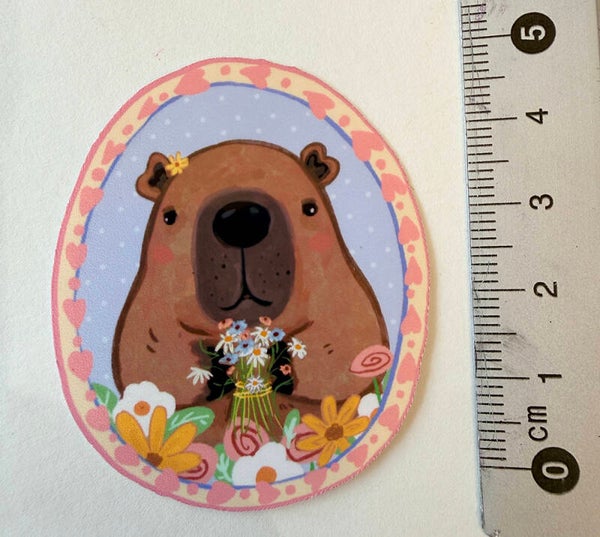 small sticker <Capibara>