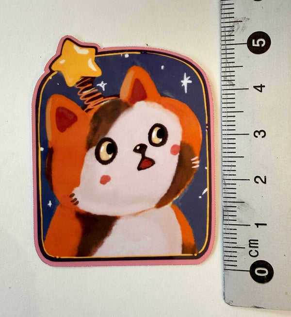 small sticker <star>