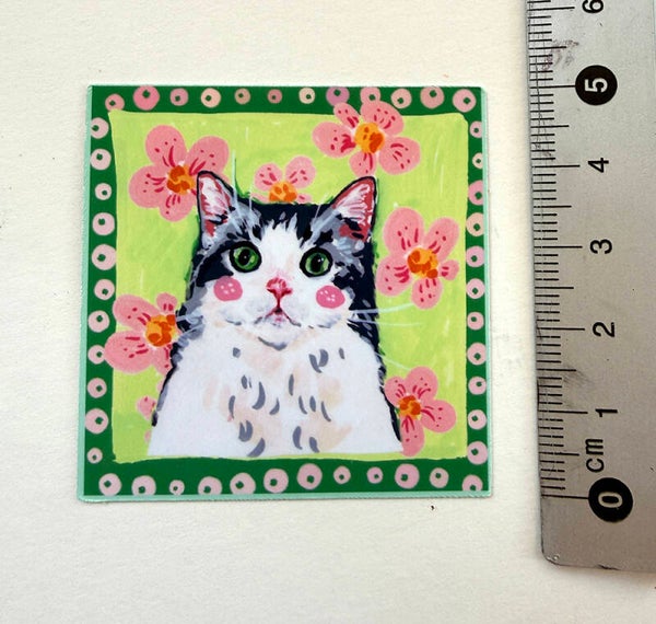 small sticker <Cat>