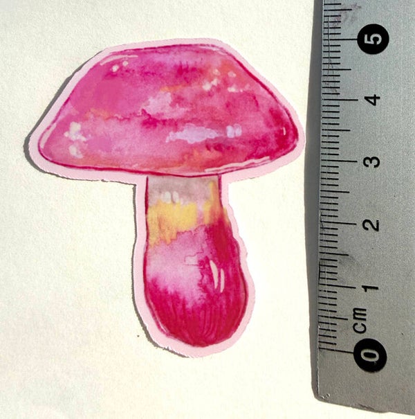 small sticker <Mushroom>