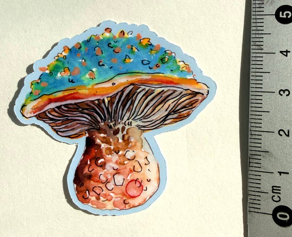 small sticker <Mushroom>