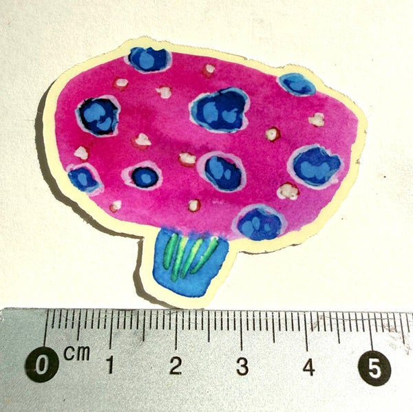 small sticker <Mushroom>