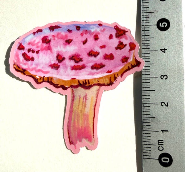 small sticker <Mushroom>