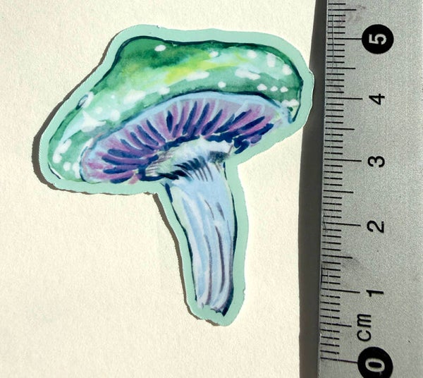 small sticker <Mushroom>