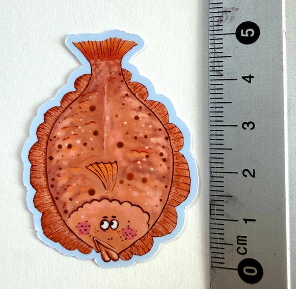 small sticker <Flatfish>