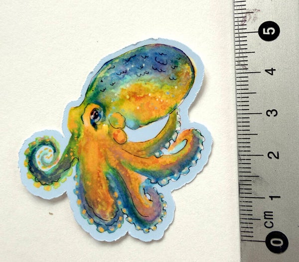 small sticker <Octopus>
