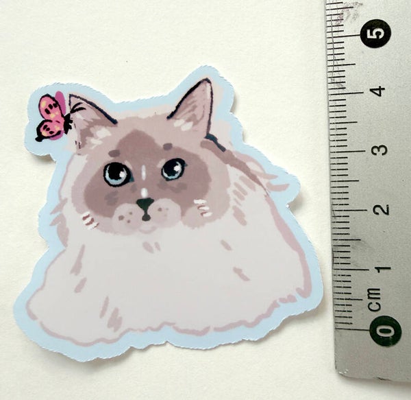 small sticker <Ragdoll>