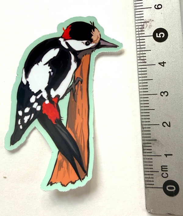 small sticker <Woodpecker>