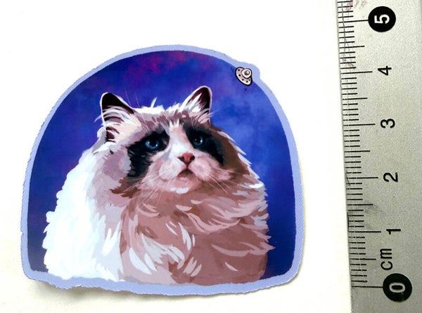 small sticker <Ragdoll>