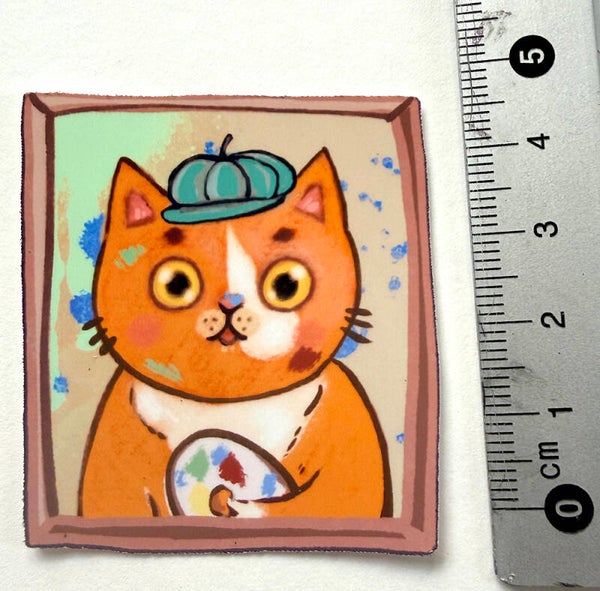 small sticker <Artist Cat>