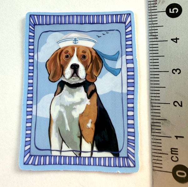small sticker <Beagle>
