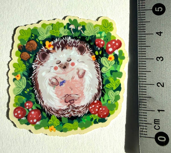 small sticker <Hedgehog>