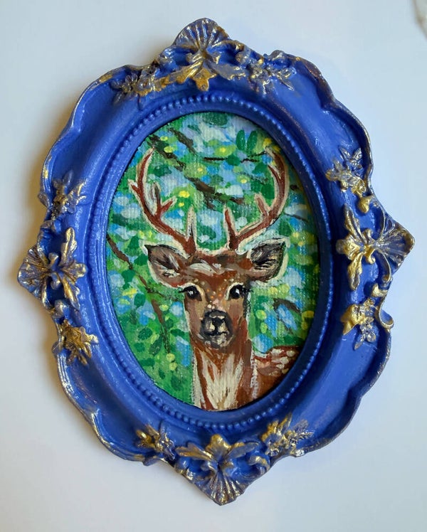 Acrylic mini painting