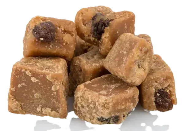 Christmas Pudding Fudge mini cubes