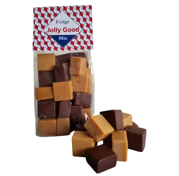 Voorverpakte Vanille en chocolade mix Fudge