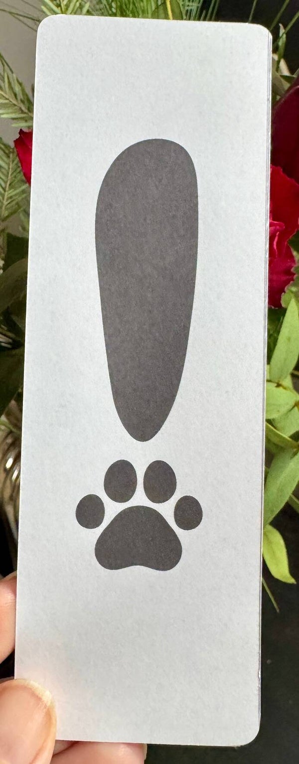 Whimsical Cats Bookmark (2 x 6") - Exclamation