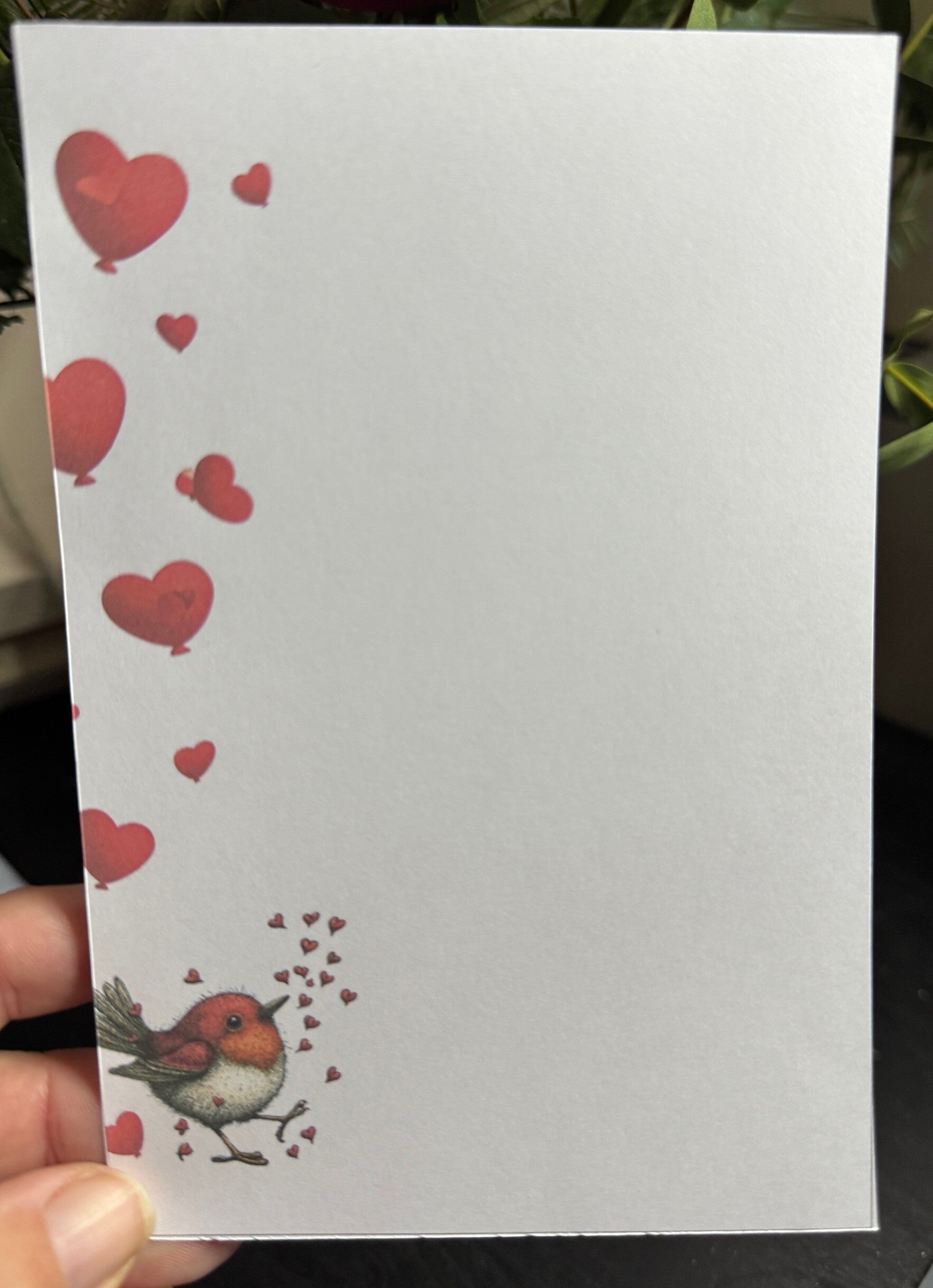 Spring Robin Notepad (4x6")