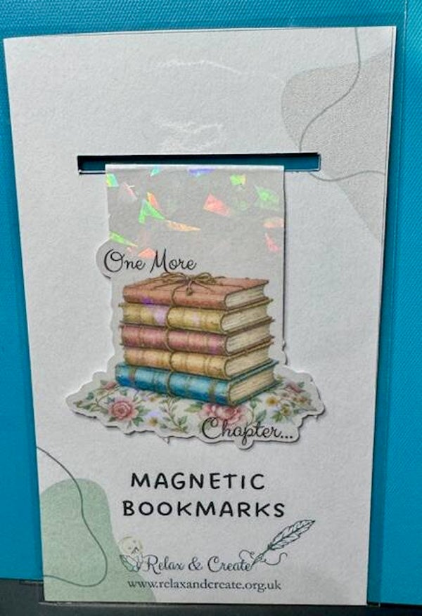 One more Chapter - Magnetic Bookmark
