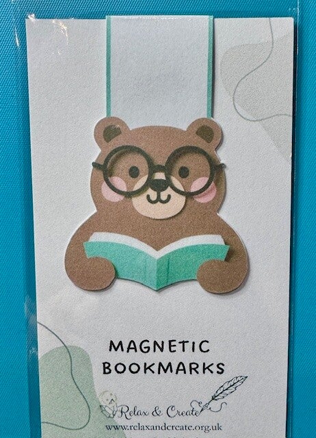Mr Bear Magnetic Bookmark