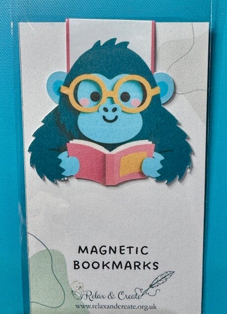 Mr Gorilla Magnetic Bookmark