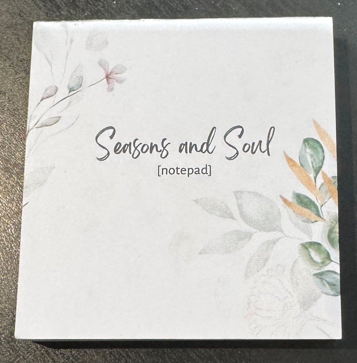 Seasons and Soul [notepad]