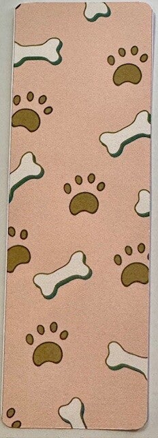 Whimsical Dogs Bookmark (2 x 6") - Paws and Bones