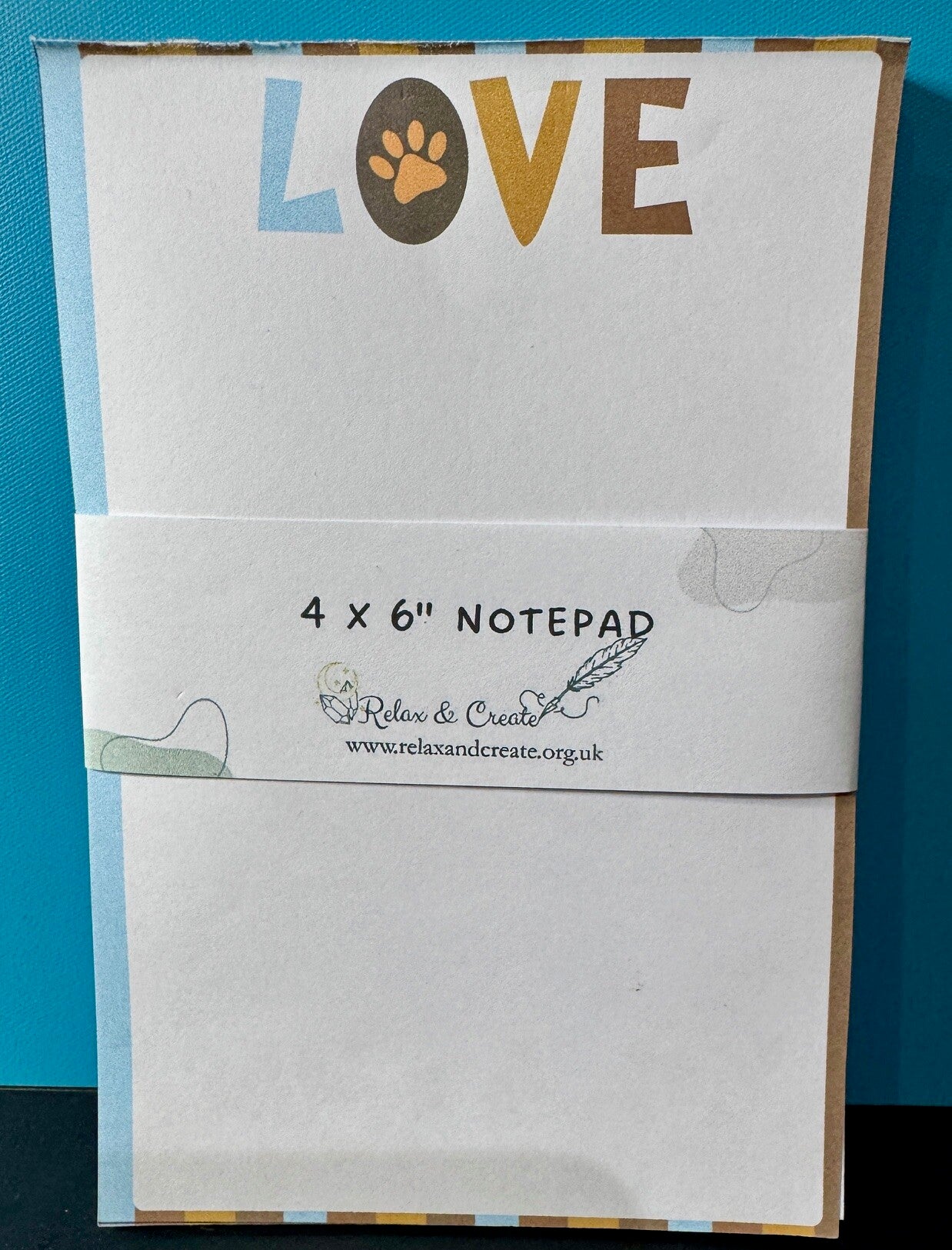 Whimsical Dogs Notepad (4x6") - Centre Love