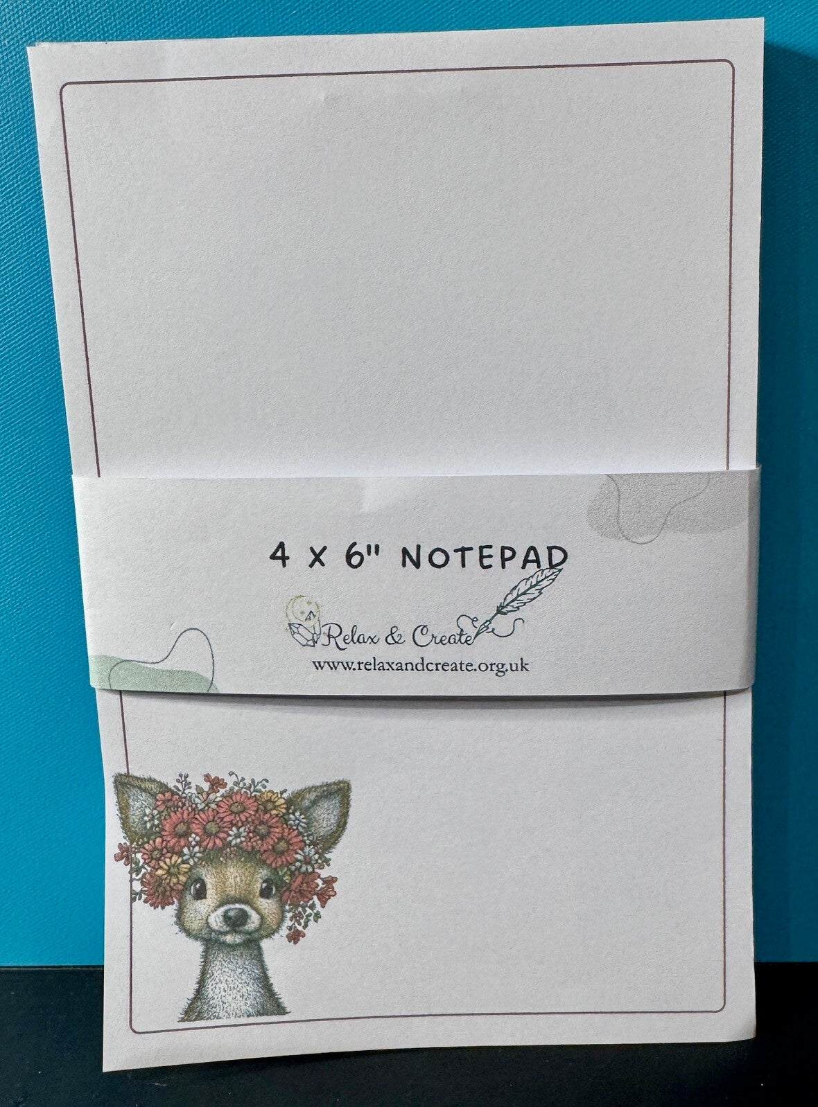 Spring Deer Notepad (4x6")