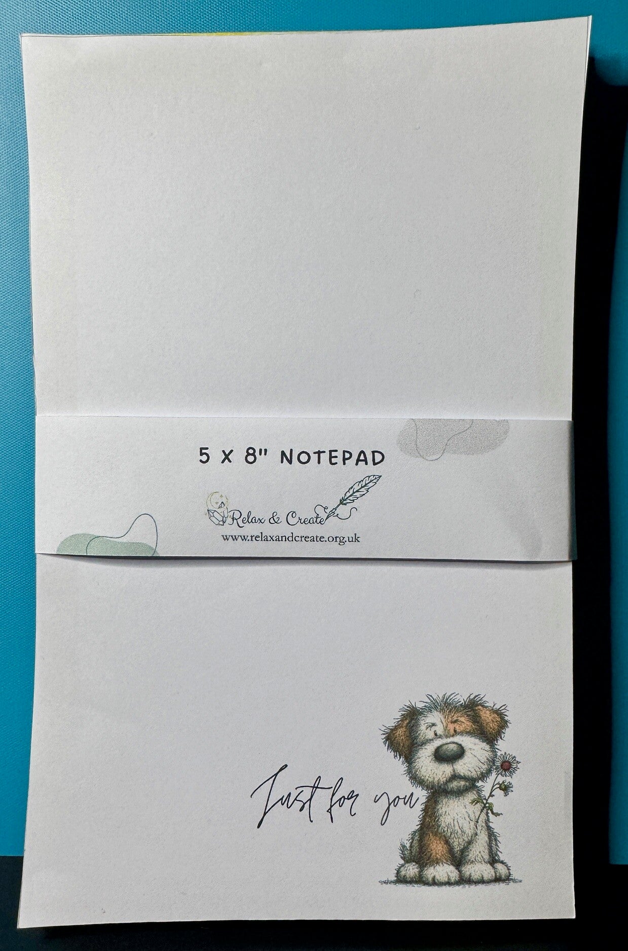 Spring Dog Notepad (A5)