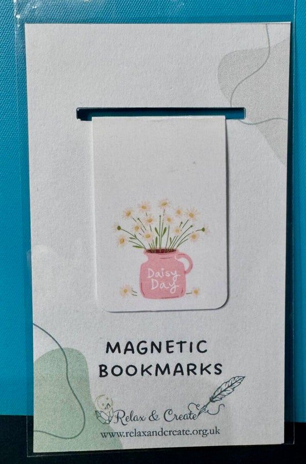 Lazy Daisy - Magnetic Bookmark