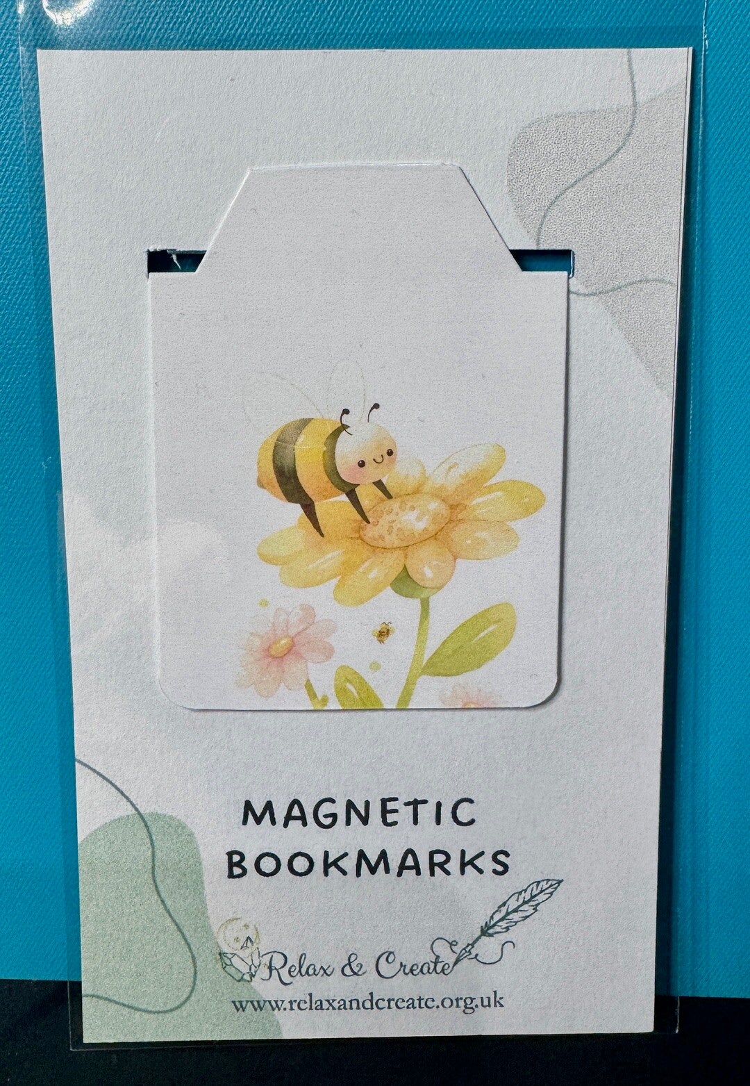 Little Bee- Magnetic Bookmark
