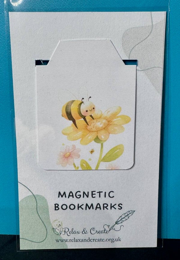 Little Bee- Magnetic Bookmark