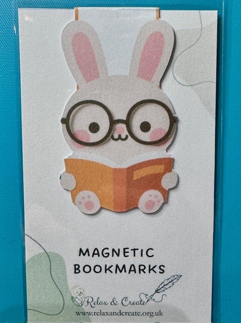 Mr Rabbit Magnetic Bookmark