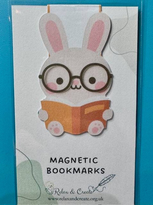Mr Rabbit Magnetic Bookmark