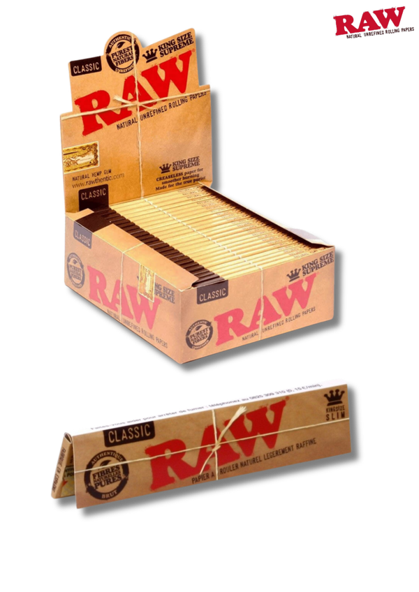 -Raw- Feuilles à rouler Classic Kingsize slim